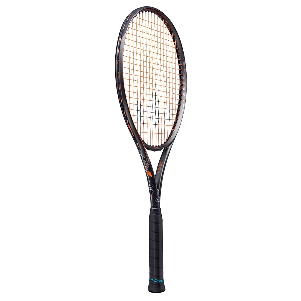 Diadem Axis 98 테니스 라켓 40.6 정밀 감쇠, x 존 1/4인치) 및 안정화, 추종을 제어를 10.8cm(4 (블랙/오렌지, 타의 (L2)) 스트링 Kraibon - 상세 이미지 2