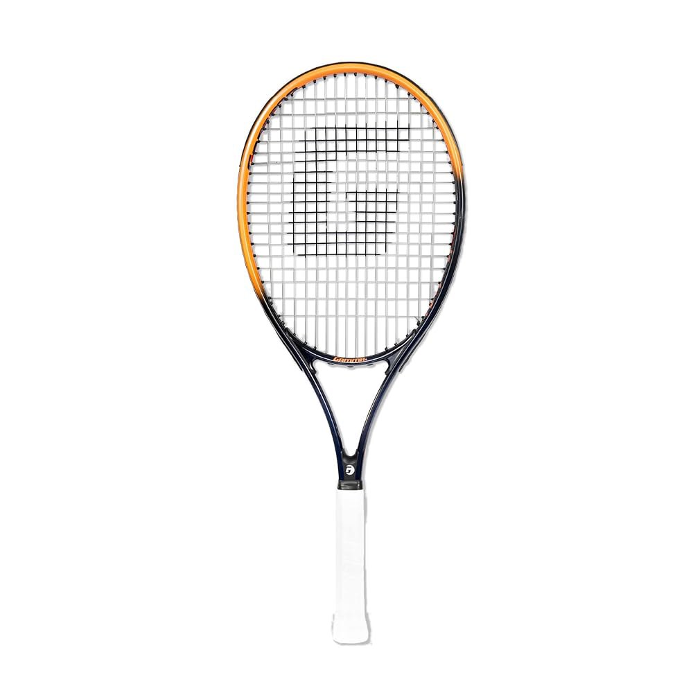 Gamma Sports Tour 에이스 테니스 라켓, 프리 스트렁 오렌지 성인용 68.6cm(27인치), Orange 4 1/4 - 상품 이미지
