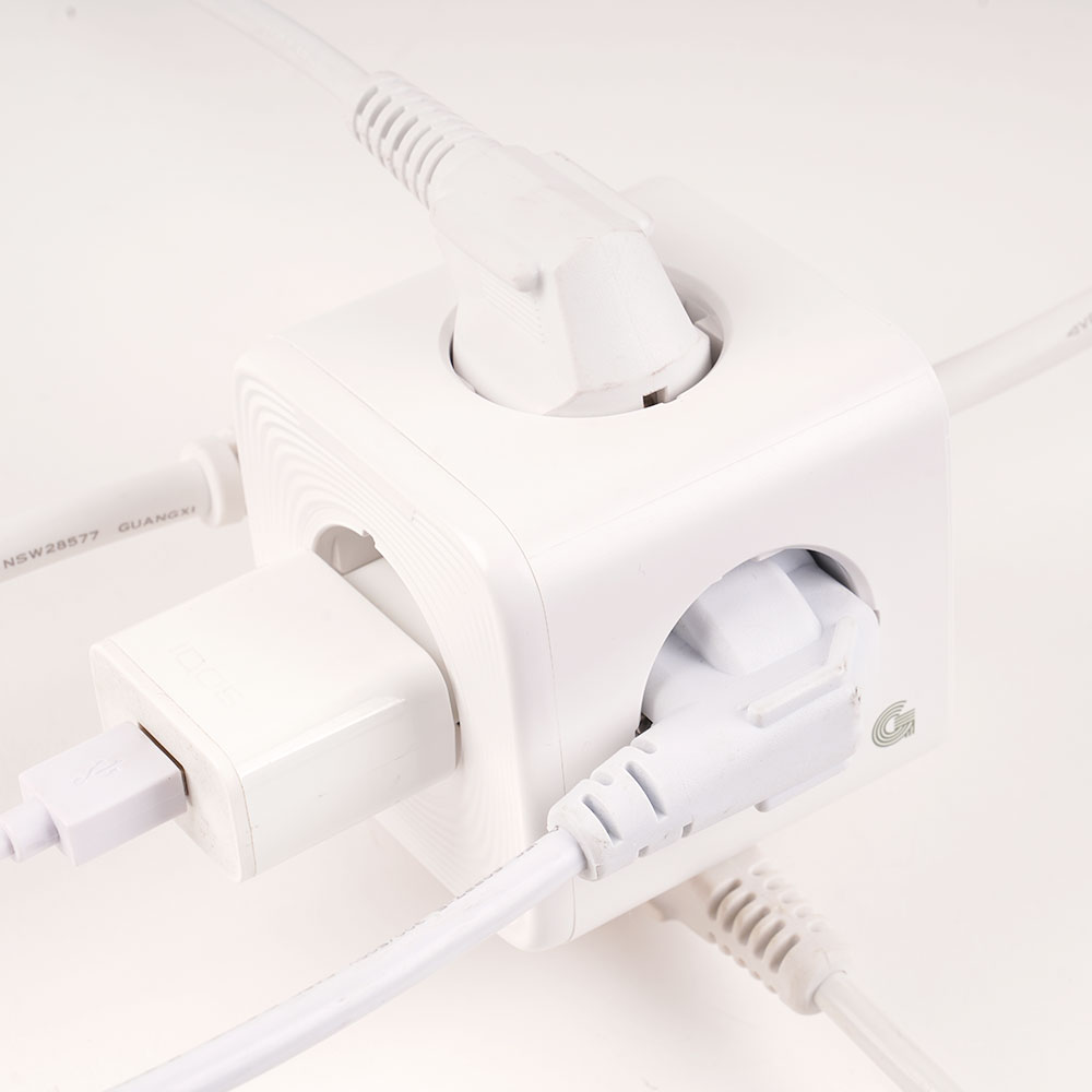 지클릭커 멀티마스터 블록 큐브 5구 멀티탭 고용량 4000W - 상세 이미지 4