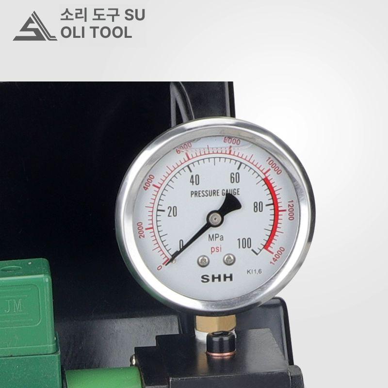 유압전동펌프 유압식 유니트 고압 220V 프레스 QQ-700 (수동 스위치 제어 220V) - 상세 이미지 4