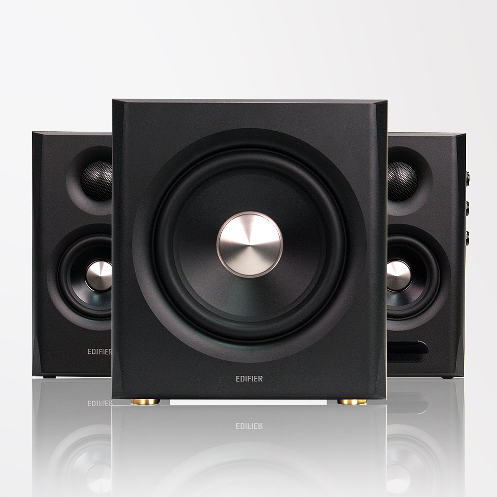 네이버 EDIFIER EDIFIER S355DB 2.1채널 블루투스 액티브 스피커 150W 블랙
