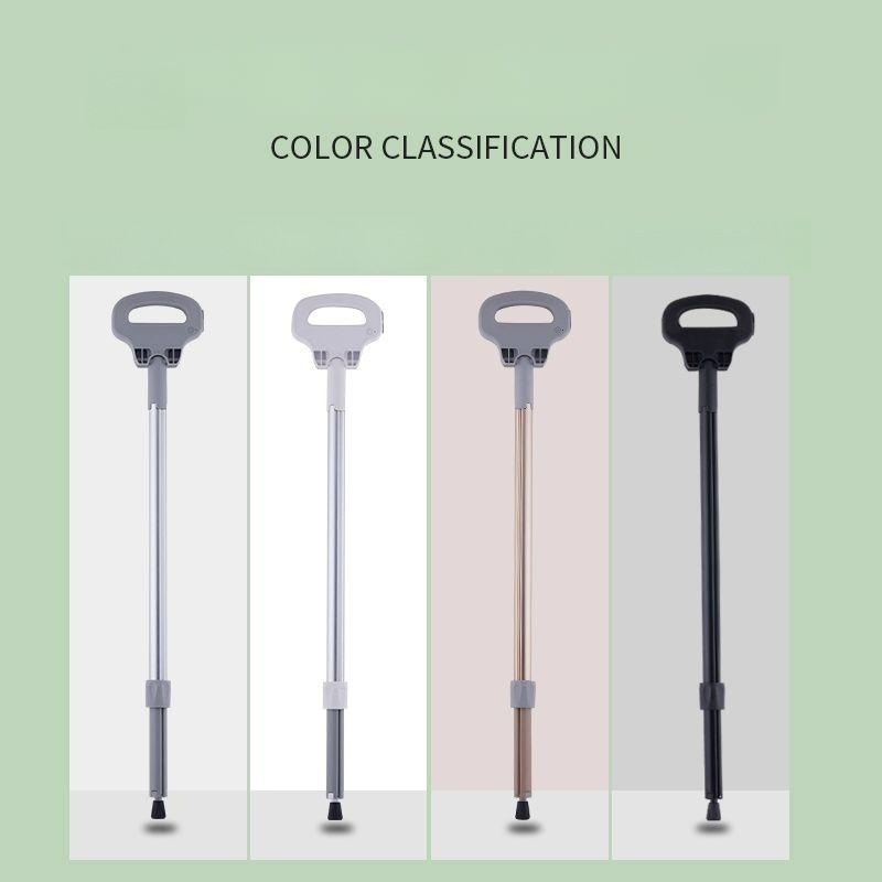 블루바구니 등산 지팡이 의자 야외 등산스틱 다기능 미끄럼방지 지팡이의자 할아버지 어르신 - 상세 이미지 4