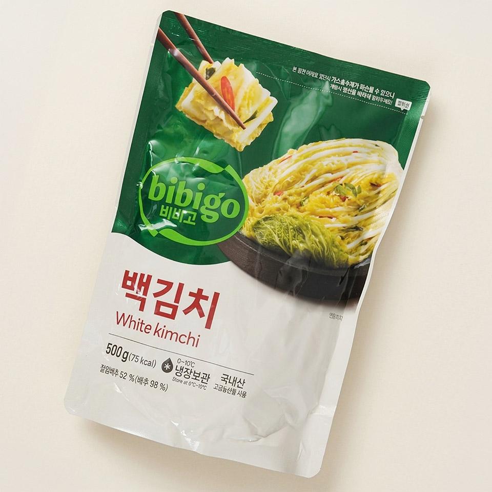 메가마트 CJ 비비고 백김치 500g - 상세 이미지 2