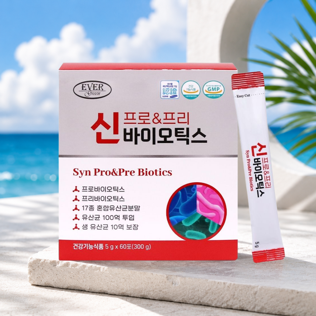 [2개월] 신프로린 장 건강 생 유산균 신 프로 & 프리 바이오틱스 5g x 60포, 1개 - 상세 이미지 4
