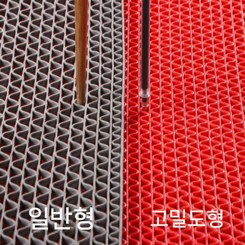 수영장 칙폭 출입구 한롤 롤카페트 파이텍스 방염 행사장바닥재 전시장바닥재 매트 그레이 현관 - 상세 이미지 2
