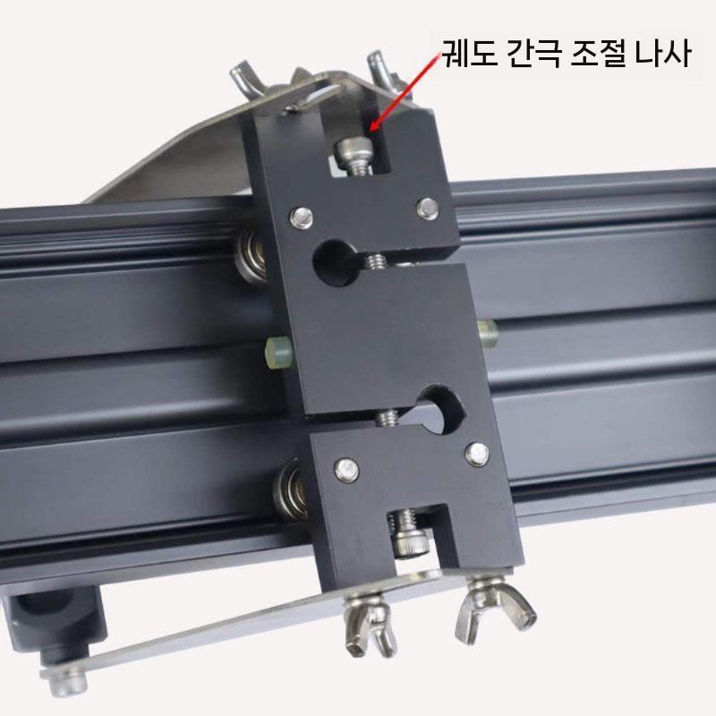 각도 주방 연마석 전동칼갈이 칼연마기 숫돌 야스리 거치대 연마봉 샤프너 가이드 고정 양면 다크 카키 - 상세 이미지 5
