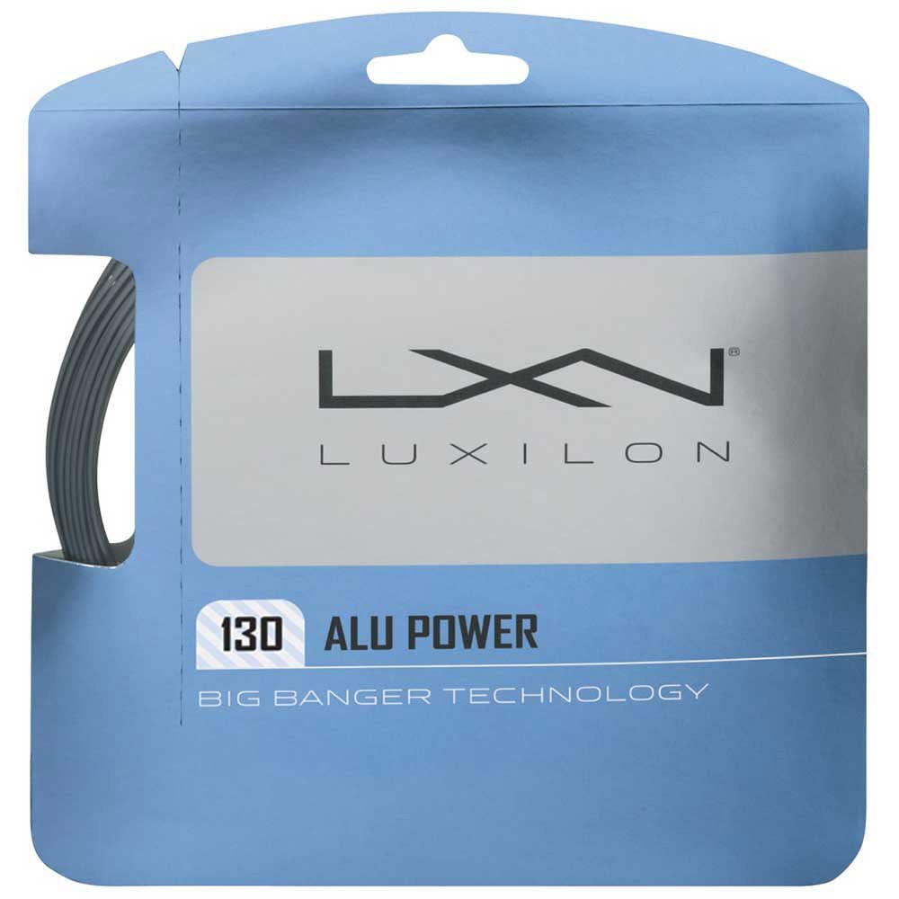 Luxilon Alu Power 130 실버 테니스 스트링 Silver 130 Set - 상품 이미지