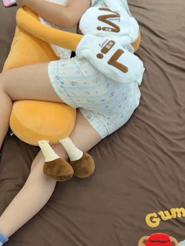 토닥토닥 바디필로우 쿠션 온찜질 죽부인 대형 인형 베개 단일 항목 - 상세 이미지 5