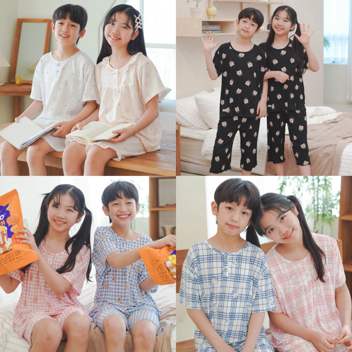 잠비스 폭스클럽 여름잠옷 아동 주니어 유아 아기 키즈 잠옷