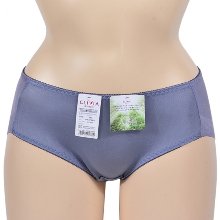 여자속옷 여성삼각팬티 시원한팬티 인견팬티 통풍팬티 견소재 여성 삼각팬티 - 상품 이미지