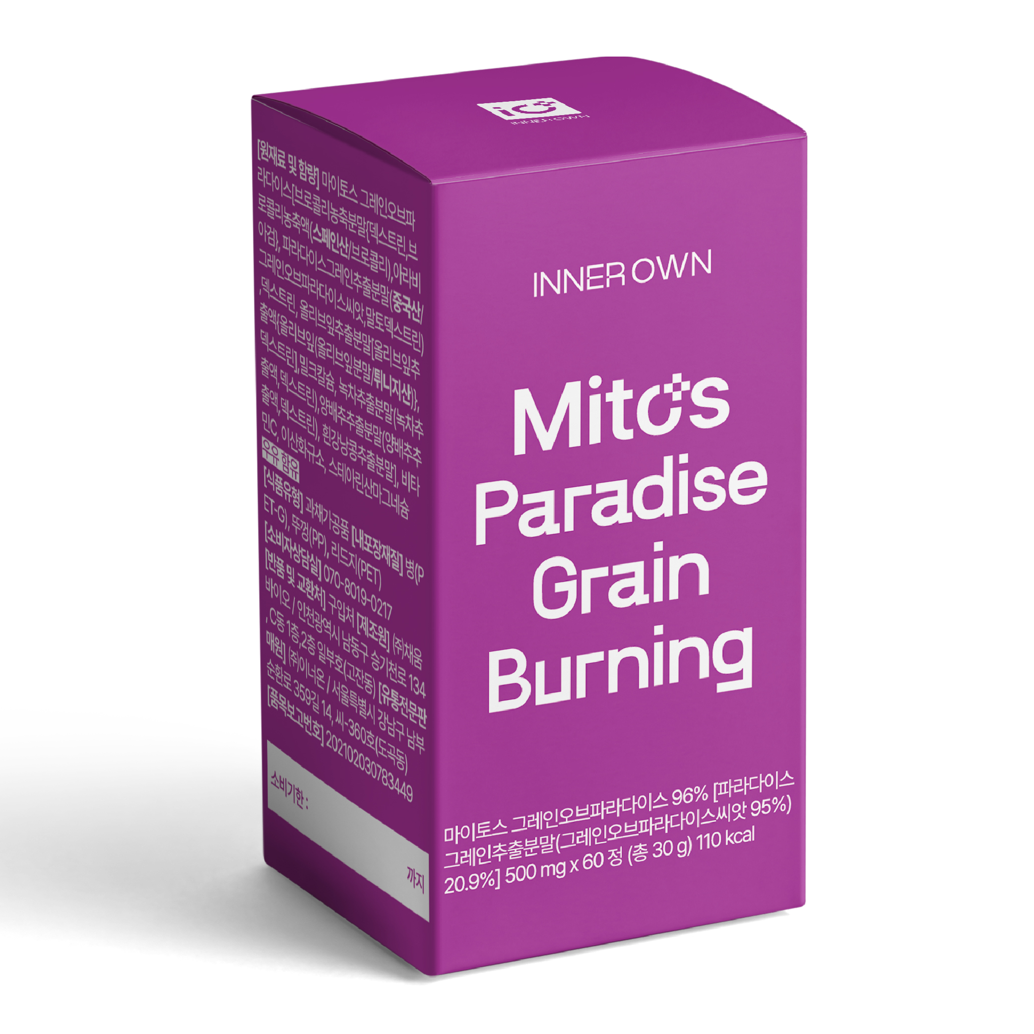 마이토스 파라다이스 그레인 그래인 버닝 6파라돌 60정, 1개 - 상품 이미지