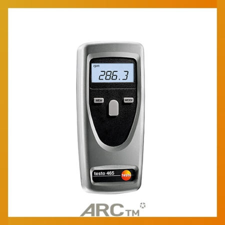 TESTO TM465 비접촉식 회전체 예방정비 RPM측정 비접촉회전 접촉식 진동분석 광학식