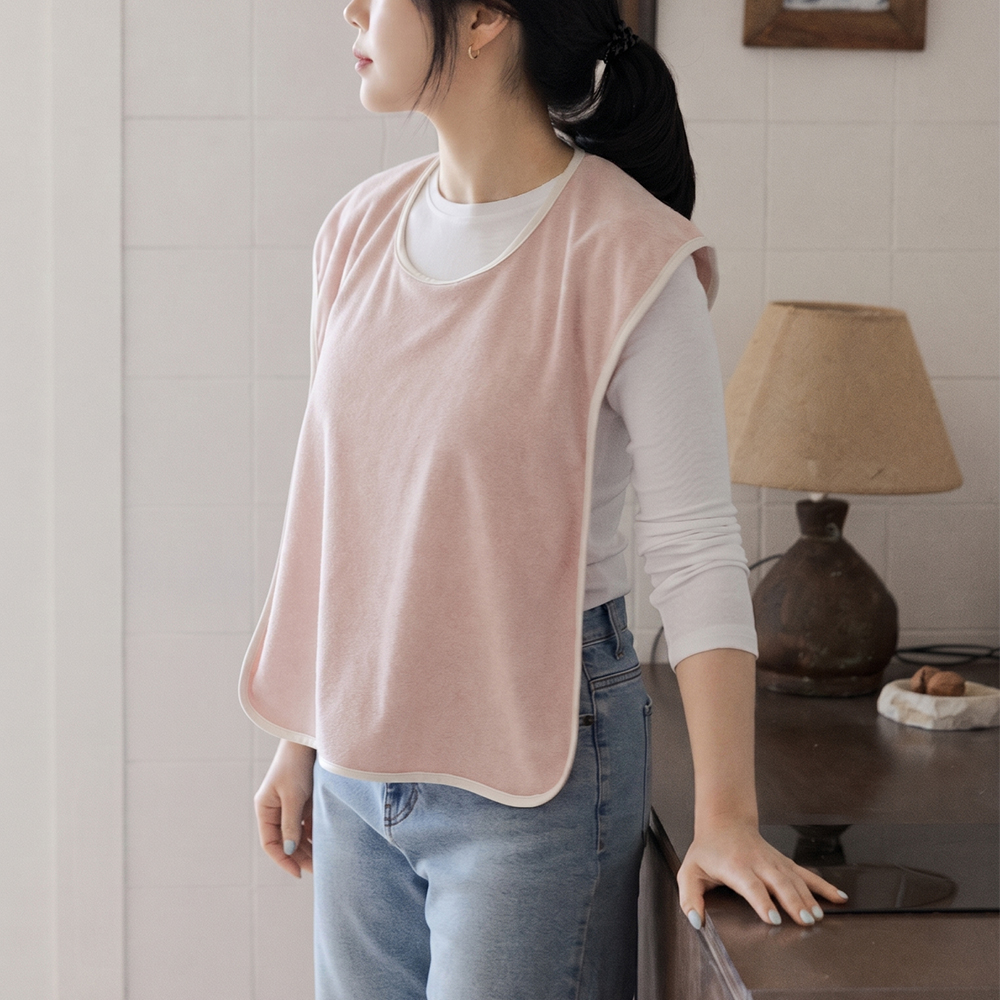 [베이비소풍] 엄마 턱받이 엄턱 2세대 / 수유 앞치마 침받이 트림패드