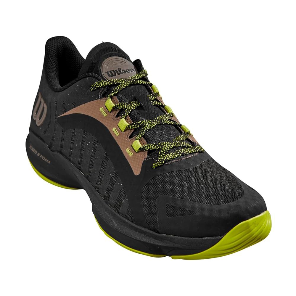 Hurakn Pro 남성용 Padel 신발, 블랙/라임 그린/팔콘 Black/Lime Green/Falcon 7 - 상세 이미지 2
