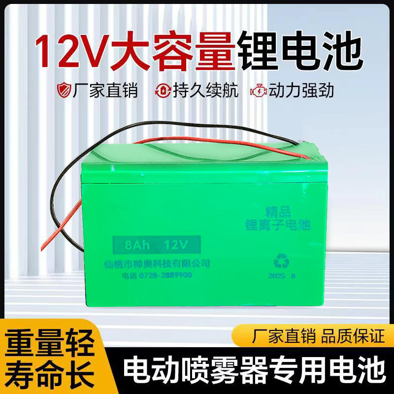 고압 분무기 충전 전기 농업용 12V 배터리 충전기 - 상세 이미지 2