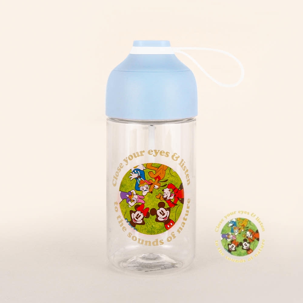 원터치 쉐이크 디즈니텀블러 휴대용 전동쉐이커 캐릭터 보틀 물통 380ml 이미지 6