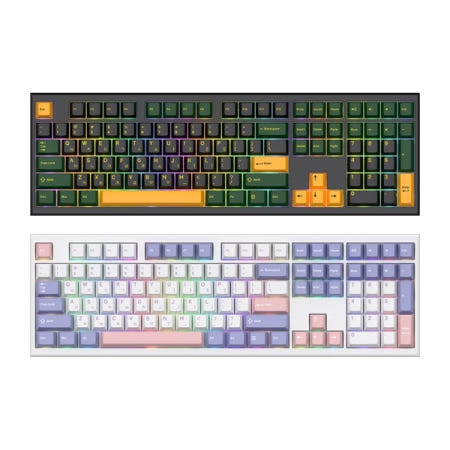 COX COX CQ8K108 유무선 기계식 소프트 라일락 (CIDOO CARDA)