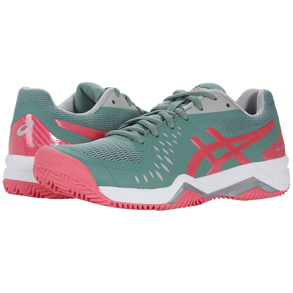ASICS Gel-Challenger 12 Clay Slate Grey/Pink 7.5 B Cameo (M) Slate Grey/Pink Cameo 6.5 - 상품 이미지