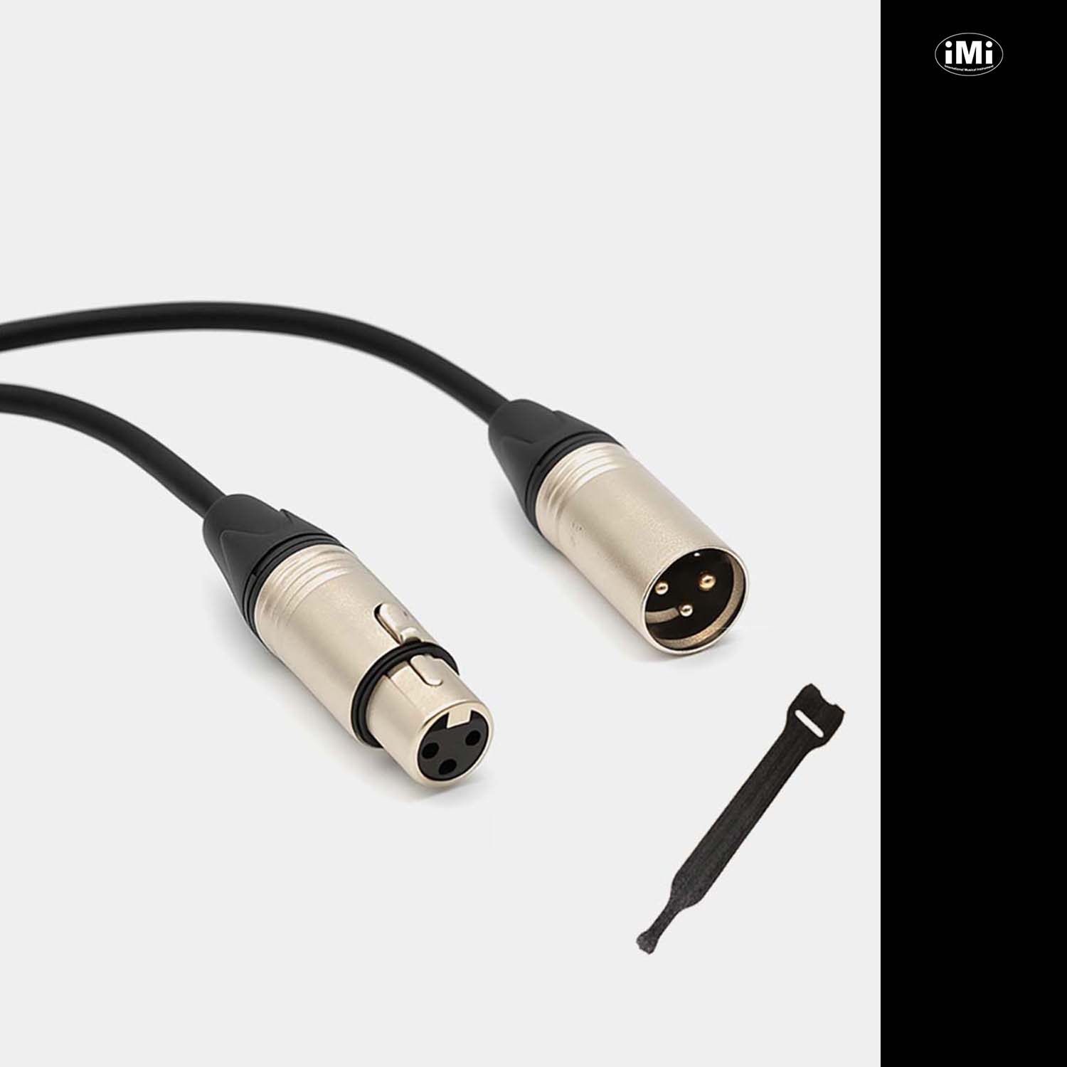 iMi XLR 케이블 고차폐 순수구리 캐논 마이크 스피커 음향 연결선 EDEN-X 국산 - 상품 이미지