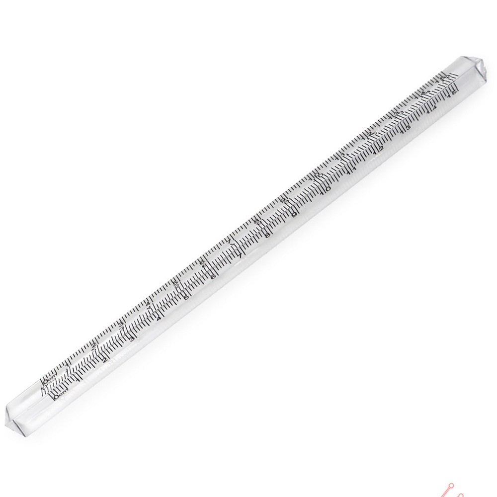 라이즈올 투명 삼각자 15cm 정리 생활용품 - 상품 이미지