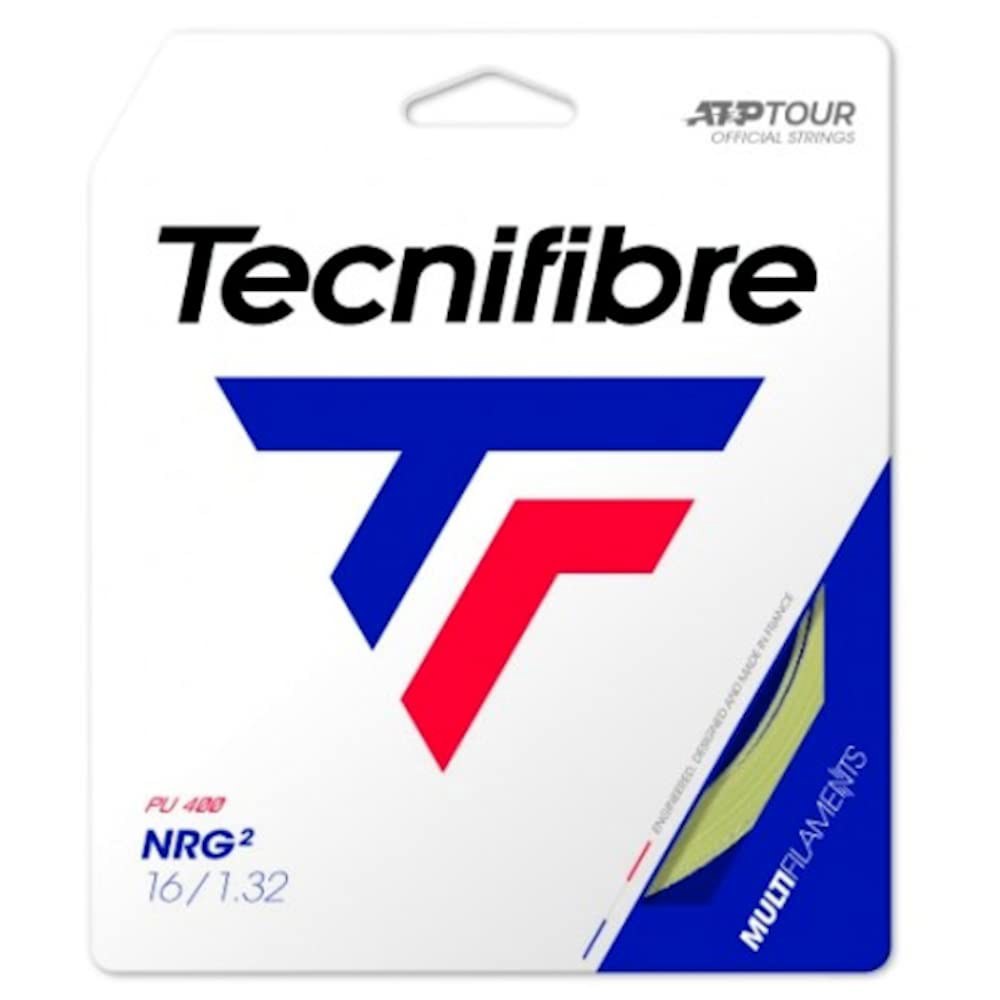 Tecnifibre NRG2 (17-1.24mm) 테니스 스트링 세트 (내추럴) - 상품 이미지