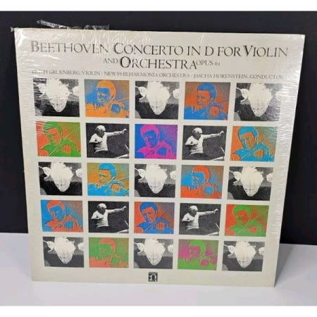 [해외](수입 LP) BEETHOVEN CONCERTO IN D FOR VIOLIN AND ORCHESTRA Opus 61 Nonesuch H71381