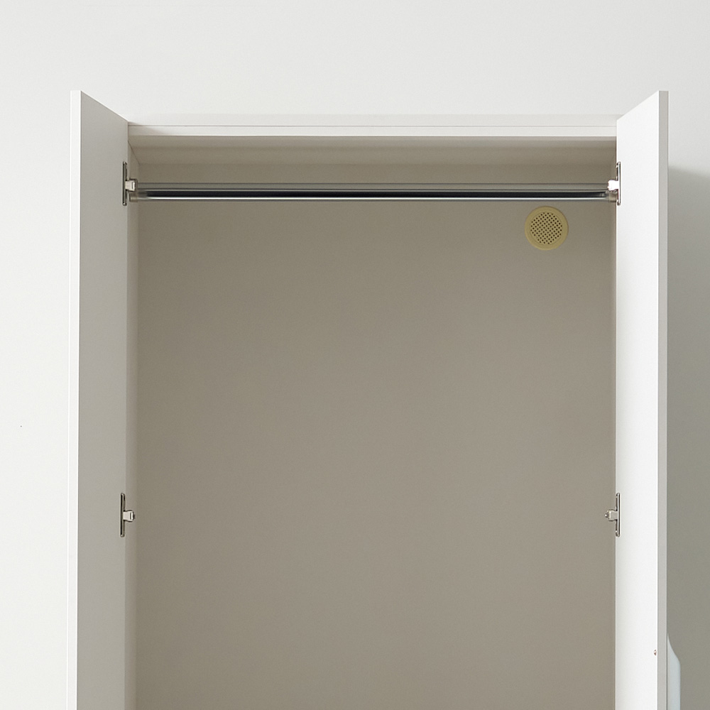 따숨 모듈 옷장 안방 드레스룸 키큰 이불장농 800x605x2000mm, 3단서랍형, 화이트 - 상세 이미지 4