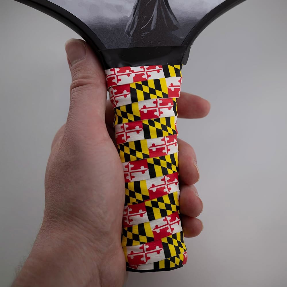 DH Defining Hold Maryland Flag Overgrips for (Maryland Long-Lasting Tacky & Pack - 3 Grips) Racket - 상세 이미지 3
