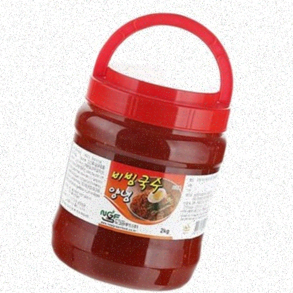 비빔국수양념 양념 뉴그린 매콤소스 가정용 면요리 한식양념 2kg - 상품 이미지