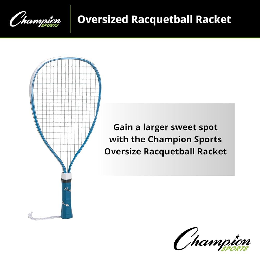 Champion Sports RBR100 오버사이즈 라켓볼 라켓 - 상세 이미지 2