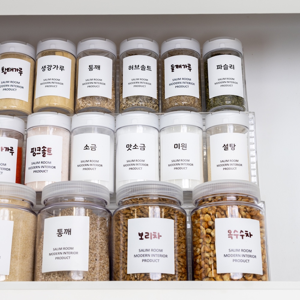 살림공간 양념통 트레이 계단식 주방 서랍정리 싱크대 수납 4p 이미지 7