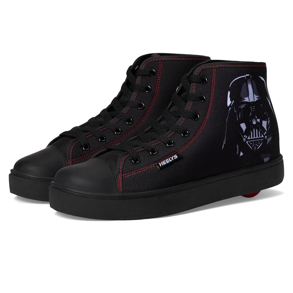 Heelys 남성용 허슬 스타 워즈, 블랙/레드, 7 소아 Black/Red 7 Little Kid - 상품 이미지