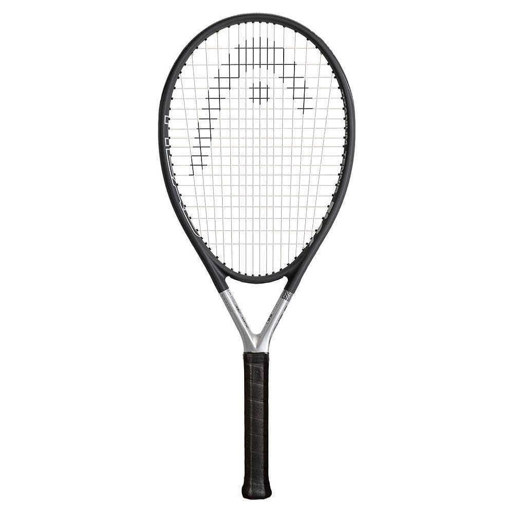 HEAD Ti S6 테니스 라켓, 프리 헤드 헤비 밸런스 70.5cm(27.75인치) 성인용 스트렁 그립 10.8cm(4.25인치) 4 1/4 Inch Grip - 상품 이미지