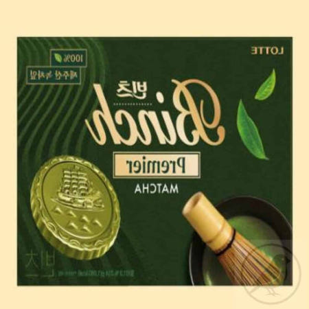 S자사협력사 탕비실과자 과자간식 빈츠 말차 204g