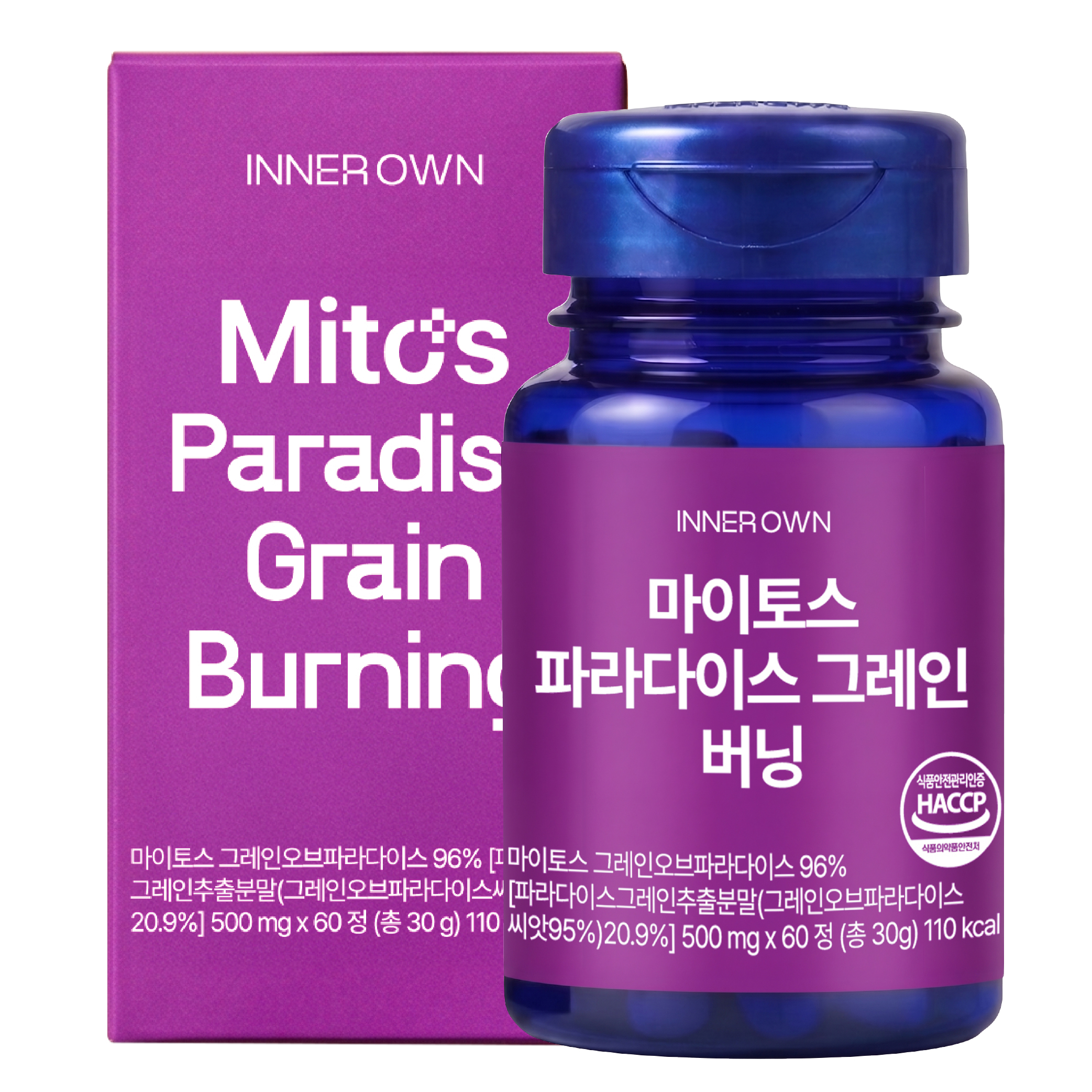 마이토스 파라다이스 그레인 그래인 버닝 6파라돌 60정, 1개 - 상세 이미지 2