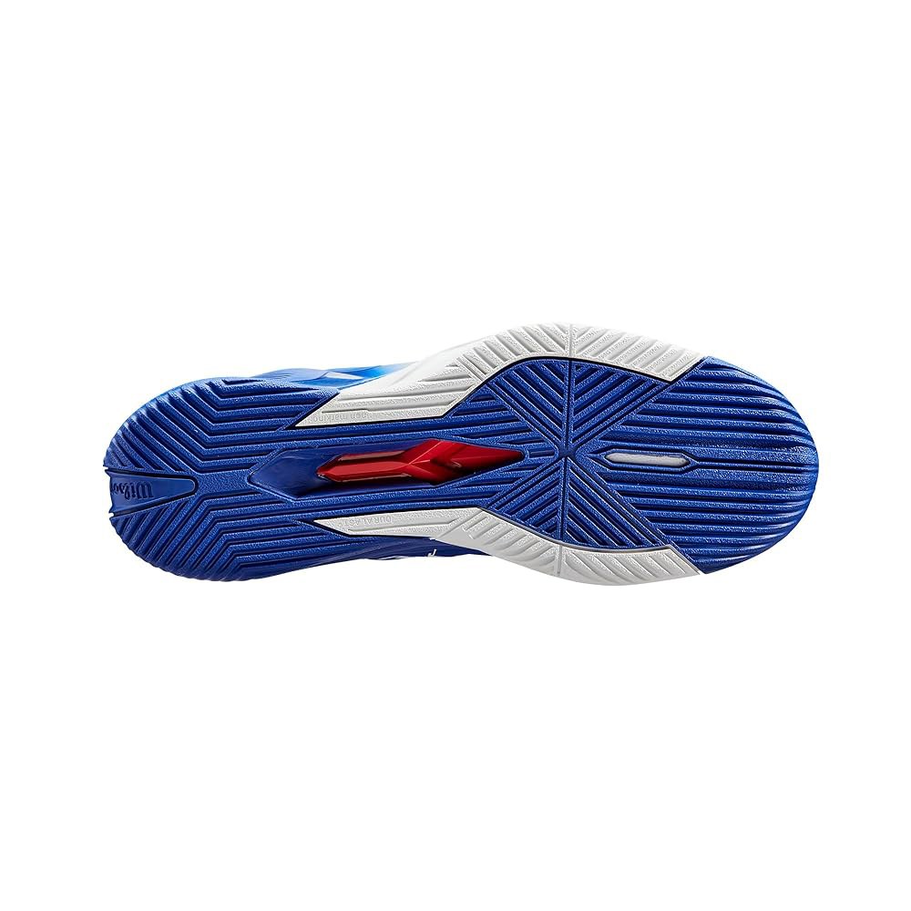 Wilson 남성용 러쉬 프로 4.0 호프 파리 파란색/흰색/빨간색. 에디션, Blue/White/Red 7.5 - 상세 이미지 3