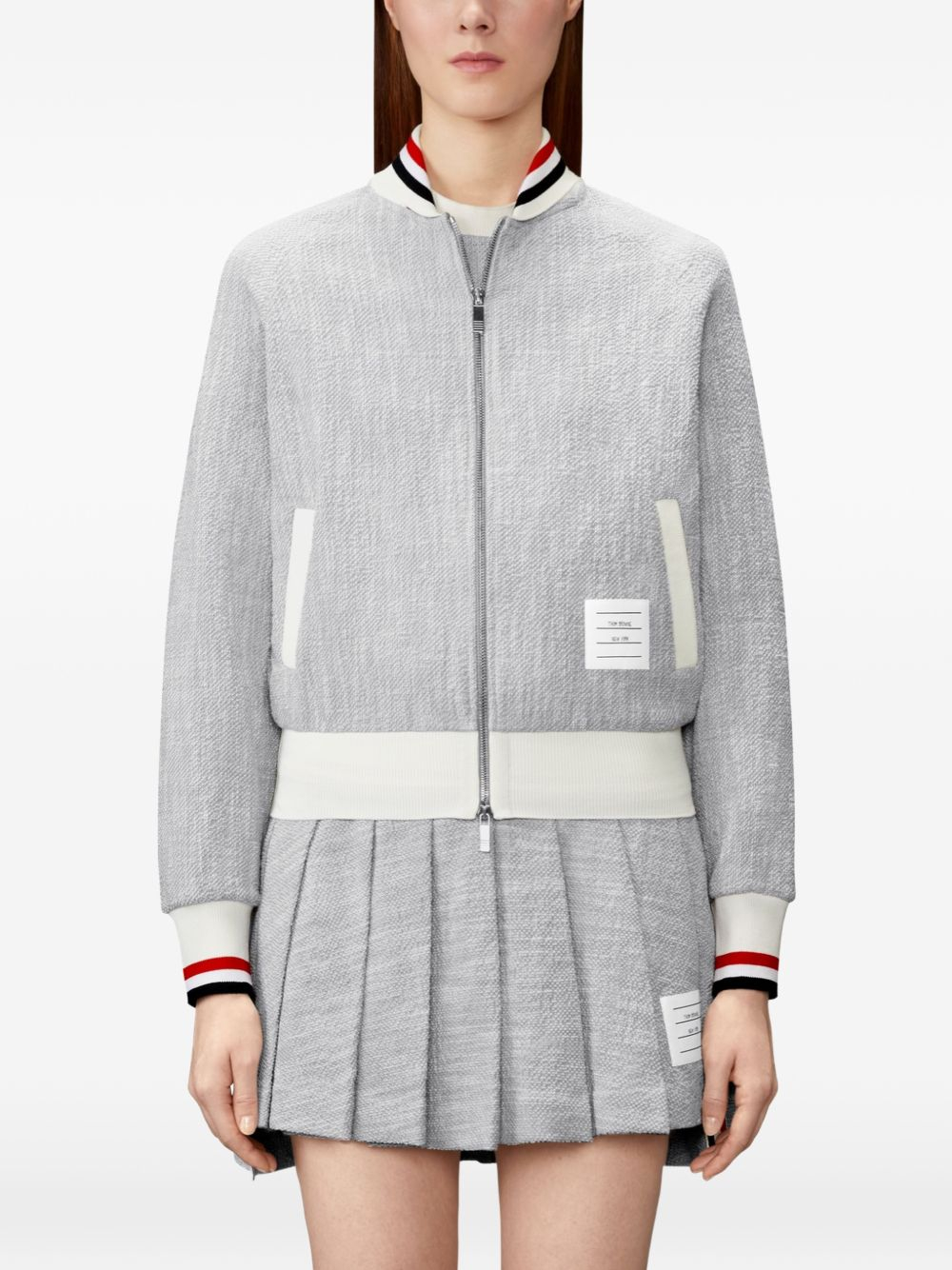 톰 브라운 여성 봄버 자켓 FW26 FJT436AJ0194055 - 상세 이미지 2