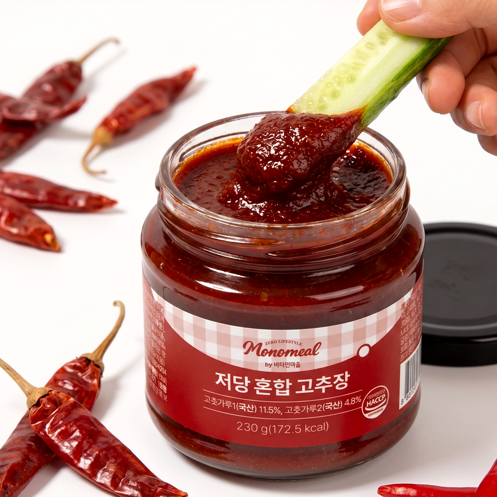비타민마을 모노밀 저당 혼합 고추장 230g, 2개 이미지 6