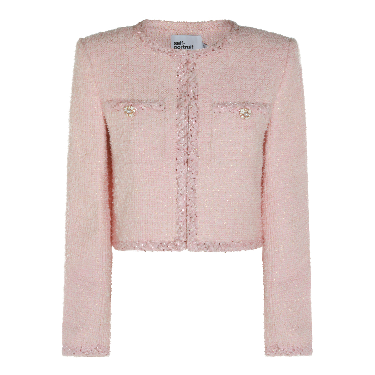 셀프 포트레이트 여성 캐주얼 자켓 FW26 PF26112JPPINK 이미지 8