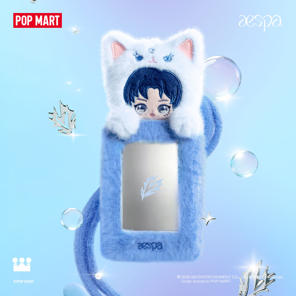 [팝마트] aespa 플러피 클럽 시리즈 카드 홀더 - 플러피 카랑이 - 상품 이미지