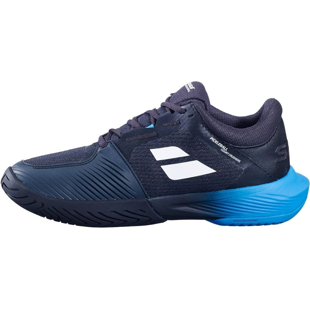 Babolat 남성용 SFX 4 피클볼 슈즈, 블랙/블루. Black/Blue 6.5 - 상세 이미지 3