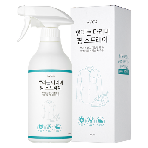 세탁소스프레이 뿌리는 다리미 의류주름 섬유탈취 관리 - 상품 이미지