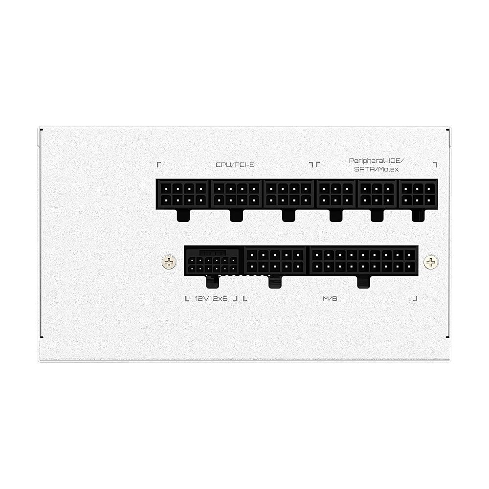 기가바이트 UD750GM PG5 V2 ICE - 750W 80 플러스 플래티넘 인증 PCIe5.1 준비 완료 ATX3.1 완전 모듈식 전원 공급 장치(GP-UD750GM ICE) - 상세 이미지 2
