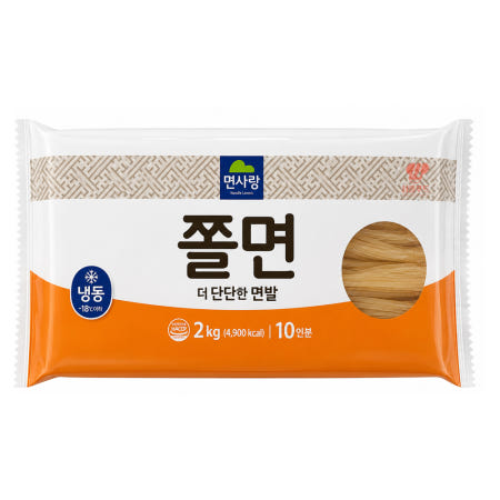면사랑 쫄면사리2kg(10인분)