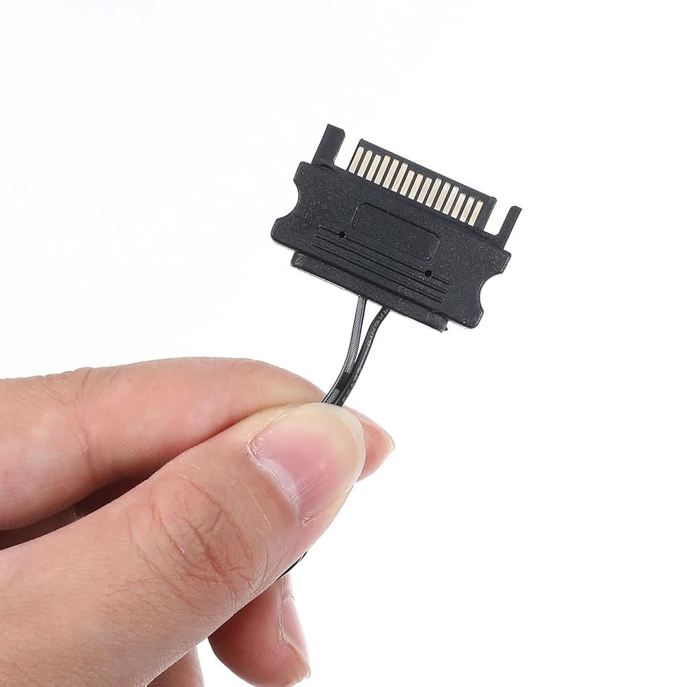 ARGB PC 팬 컨트롤러 키트, 5V 3PIN 컴퓨터 SATA 직접 공급 전원 RGB 팬, 라이트 스트립 플레이트용 다중 조명 모드 제어 - 상세 이미지 2