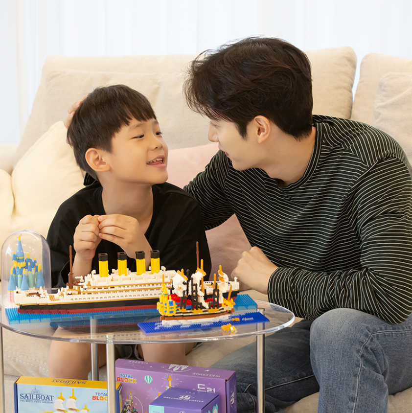 토탈 블럭 대형 여객선 레고 호환 배 선박 레고시티 10294 - 상세 이미지 3