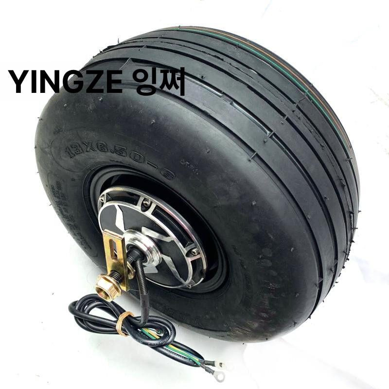 골프카트 타이어 18X8 50 필드용 진공 교체 타이어 48V 800W 모터 휠 허브 - 상세 이미지 3