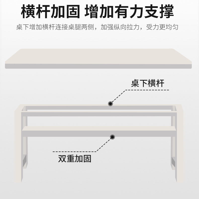 네일시술대 받침대 선반 네일 네일테이블 매니큐어 대리석 단일 테이블 따뜻한 프레임 80cm - 상세 이미지 5