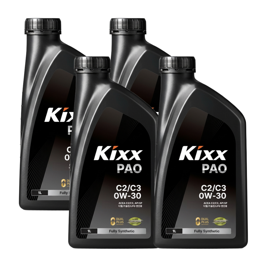 킥스파오 PAO 0W30 C2/C3 1L, 4개