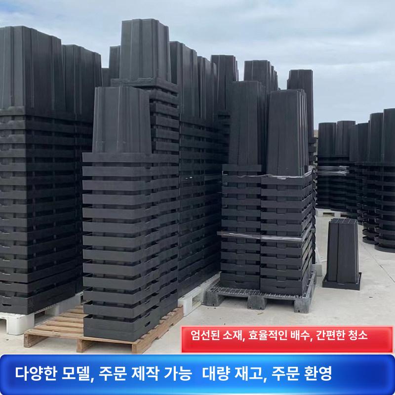 올렌토 오수받이맨홀 사각형 분리조 pvc오수받이 하수 400x400x400 [주철 유수 캡] - 상세 이미지 5